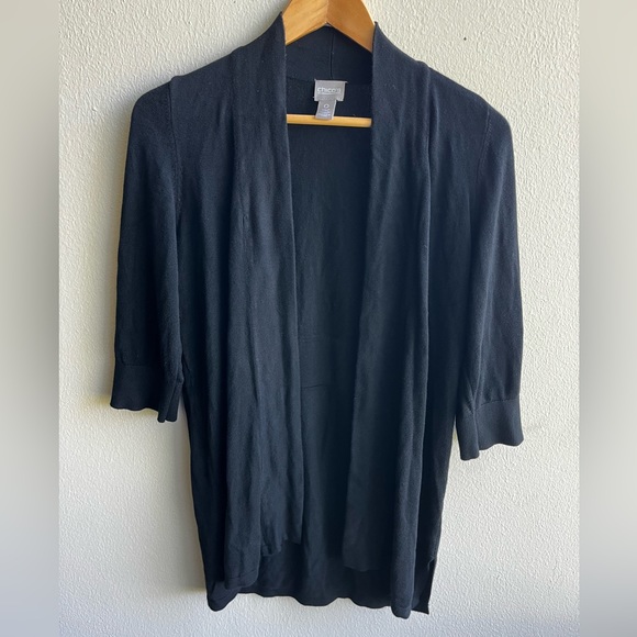 Chicos black cardigan - Picture 1 of 4